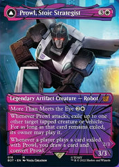 Prowl, Stoic Strategist // Prowl, Pursuit Vehicle (Shattered Glass) [Universes Beyond: Transformers] | Exor Games New Glasgow