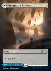 Hengegate Pathway // Mistgate Pathway (Borderless) [Secret Lair: Ultimate Edition 2] | Exor Games New Glasgow