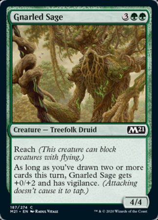 Gnarled Sage [Core Set 2021] | Exor Games New Glasgow