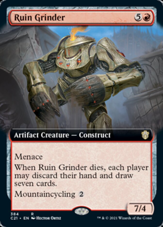 Ruin Grinder (Extended) [Commander 2021] | Exor Games New Glasgow