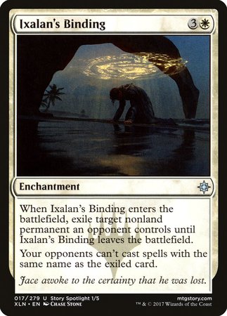 Ixalan's Binding [Ixalan] | Exor Games New Glasgow