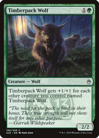 Timberpack Wolf [Masters 25] | Exor Games New Glasgow