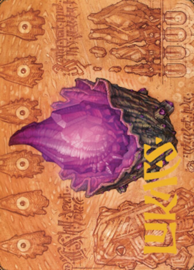 Thorn of Amethyst Art Card (Gold-Stamped Signature) [The Brothers' War Art Series] | Exor Games New Glasgow