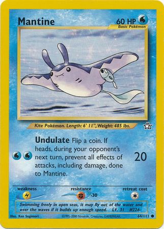 Mantine (64/111) [Neo Genesis Unlimited] | Exor Games New Glasgow