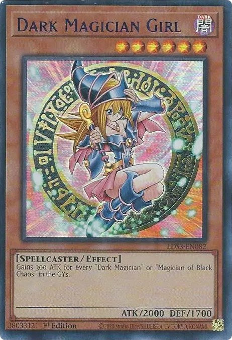 Dark Magician Girl (Blue) [LDS3-EN082] Ultra Rare | Exor Games New Glasgow