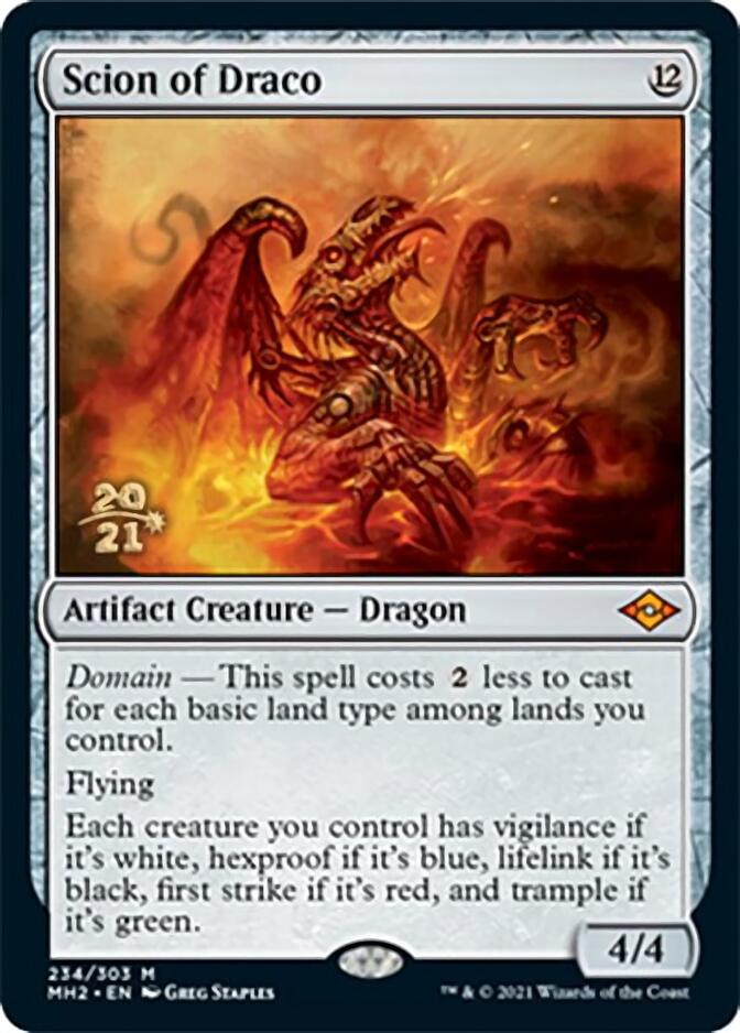 Scion of Draco [Modern Horizons 2 Prerelease Promos] | Exor Games New Glasgow