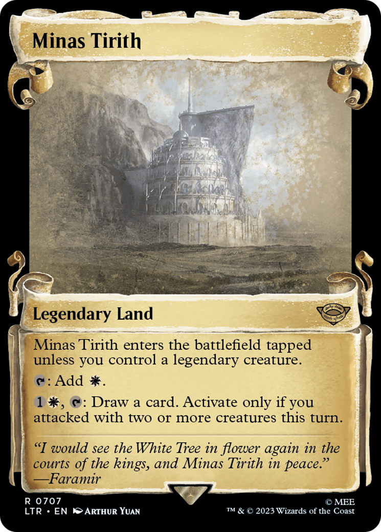 Minas Tirith [The Lord of the Rings: Tales of Middle-Earth Showcase Scrolls] | Exor Games New Glasgow