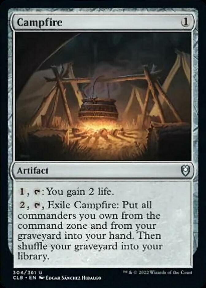 Campfire [Commander Legends: Battle for Baldur's Gate] | Exor Games New Glasgow