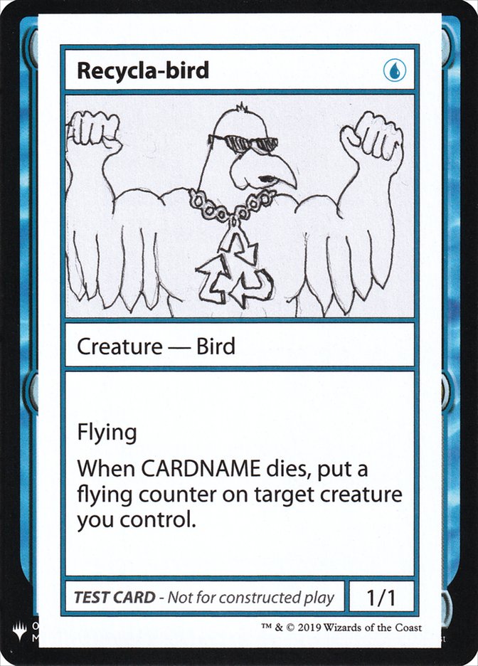 Recycla-bird [Mystery Booster Playtest Cards] | Exor Games New Glasgow