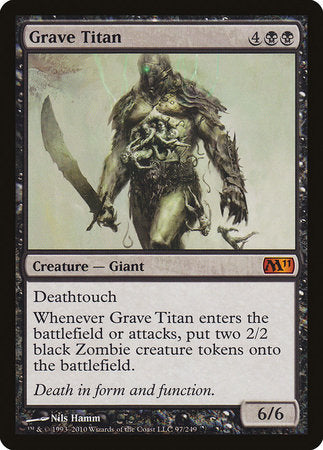 Grave Titan [Magic 2011] | Exor Games New Glasgow