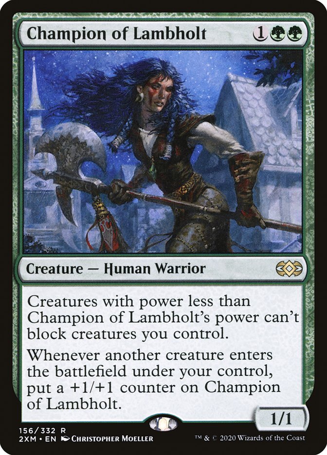 Champion of Lambholt [Double Masters] | Exor Games New Glasgow