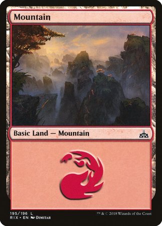 Mountain [Rivals of Ixalan] | Exor Games New Glasgow