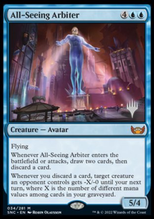 All-Seeing Arbiter (Promo Pack) [Streets of New Capenna Promos] | Exor Games New Glasgow