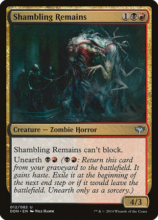 Shambling Remains [Duel Decks: Speed vs. Cunning] | Exor Games New Glasgow