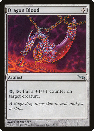 Dragon Blood [Mirrodin] | Exor Games New Glasgow