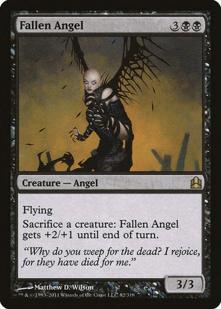 Fallen Angel [Commander 2011] | Exor Games New Glasgow