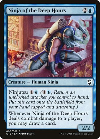 Ninja of the Deep Hours [Commander 2018] | Exor Games New Glasgow