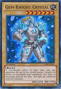 Gem-Knight Crystal [HA06-EN001] Super Rare | Exor Games New Glasgow