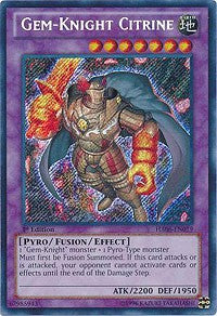 Gem-Knight Citrine [HA06-EN019] Secret Rare | Exor Games New Glasgow