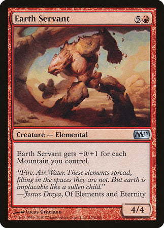 Earth Servant [Magic 2011] | Exor Games New Glasgow