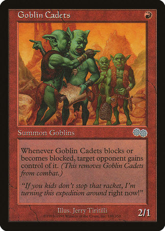 Goblin Cadets [Urza's Saga] | Exor Games New Glasgow