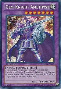 Gem-Knight Amethyst [HA06-EN047] Secret Rare | Exor Games New Glasgow