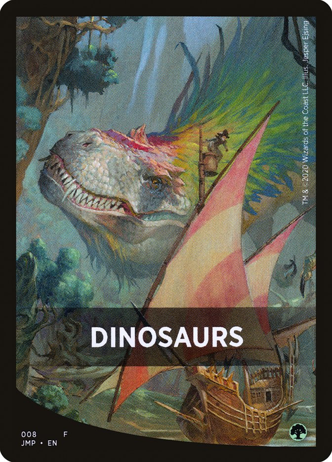 Dinosaurs Theme Card [Jumpstart Front Cards] | Exor Games New Glasgow