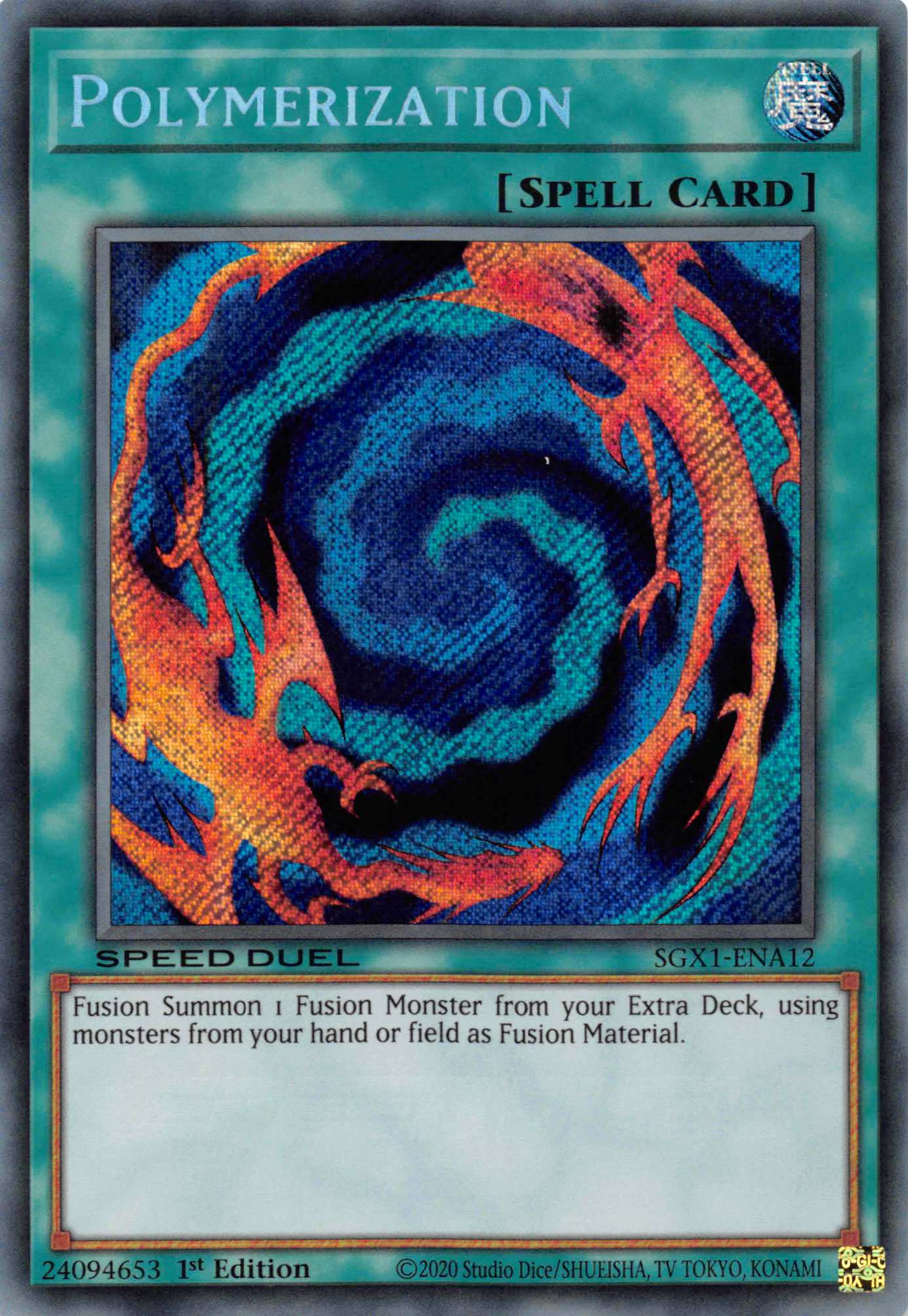 Polymerization [SGX1-ENA12] Secret Rare | Exor Games New Glasgow