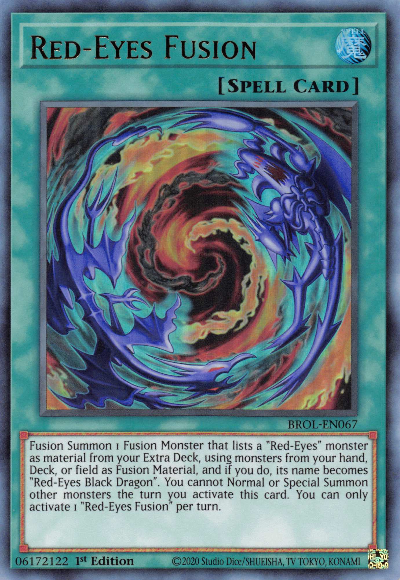 Red-Eyes Fusion [BROL-EN067] Ultra Rare | Exor Games New Glasgow