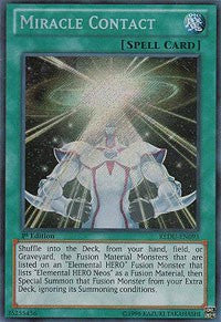 Miracle Contact [REDU-EN093] Secret Rare | Exor Games New Glasgow