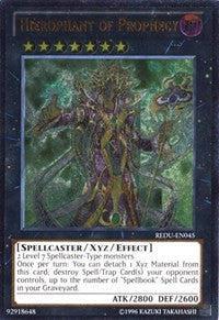 Hierophant of Prophecy (UTR) [REDU-EN045] Ultimate Rare | Exor Games New Glasgow