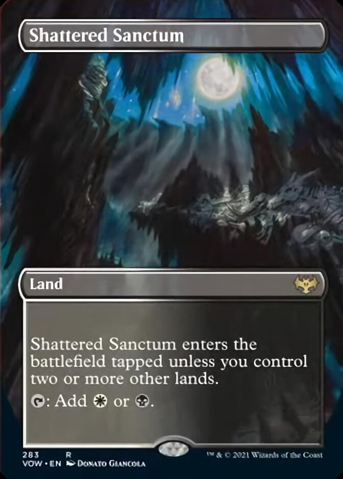 Shattered Sanctum (Borderless) [Innistrad: Crimson Vow] | Exor Games New Glasgow