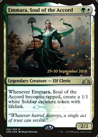 Emmara, Soul of the Accord [Guilds of Ravnica Promos] | Exor Games New Glasgow