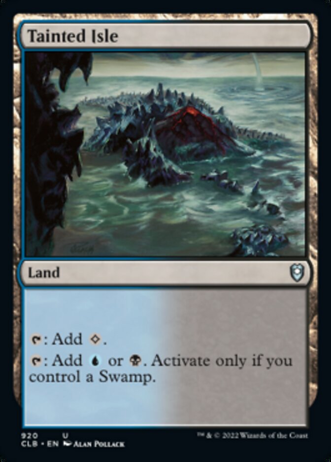 Tainted Isle [Commander Legends: Battle for Baldur's Gate] | Exor Games New Glasgow