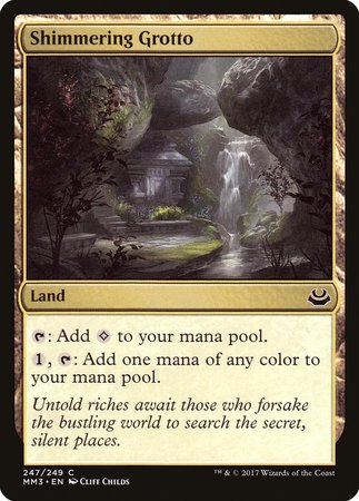 Shimmering Grotto [Modern Masters 2017] | Exor Games New Glasgow
