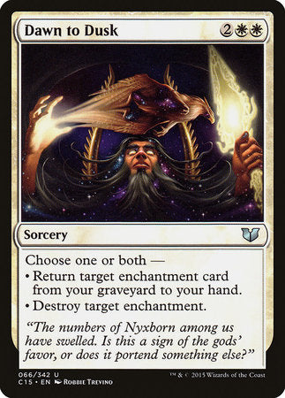 Dawn to Dusk [Commander 2015] | Exor Games New Glasgow
