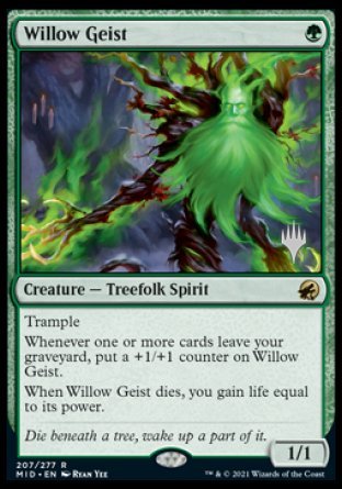 Willow Geist (Promo Pack) [Innistrad: Midnight Hunt Promos] | Exor Games New Glasgow