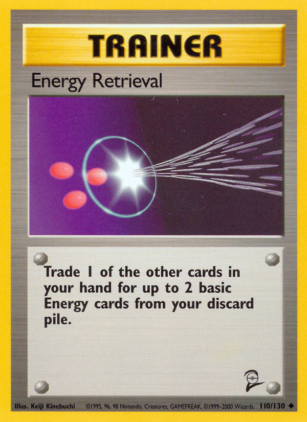 Energy Retrieval (110/130) [Base Set 2] | Exor Games New Glasgow