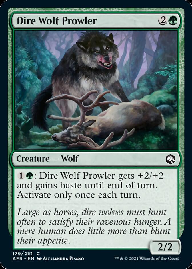 Dire Wolf Prowler [Dungeons & Dragons: Adventures in the Forgotten Realms] | Exor Games New Glasgow