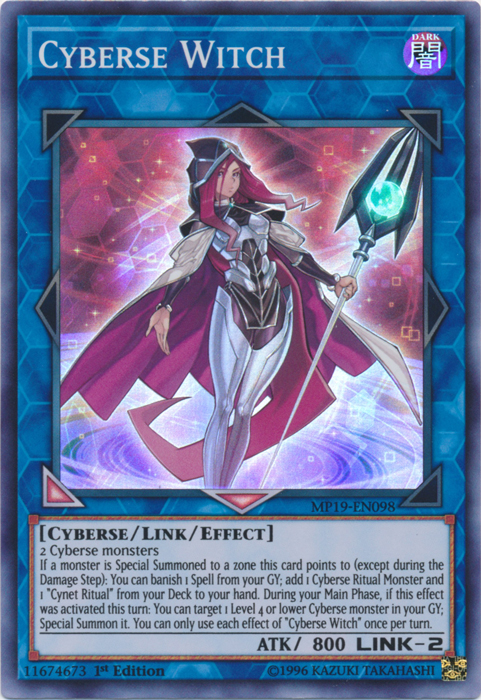 Cyberse Witch [MP19-EN098] Super Rare | Exor Games New Glasgow