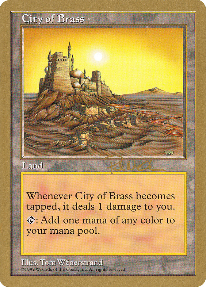 City of Brass (Paul McCabe) [World Championship Decks 1997] | Exor Games New Glasgow