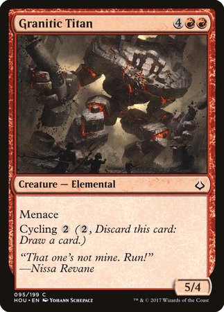 Granitic Titan [Hour of Devastation] | Exor Games New Glasgow