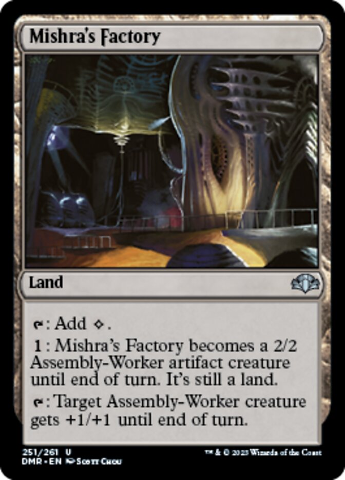 Mishra's Factory [Dominaria Remastered] | Exor Games New Glasgow