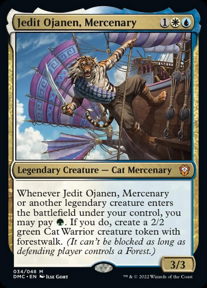 Jedit Ojanen, Mercenary [Dominaria United Commander] | Exor Games New Glasgow