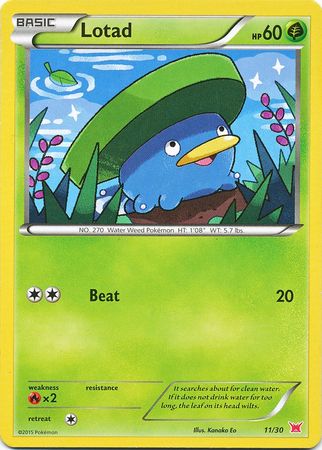 Lotad (11/30) [XY: Trainer Kit 2 - Latias] | Exor Games New Glasgow