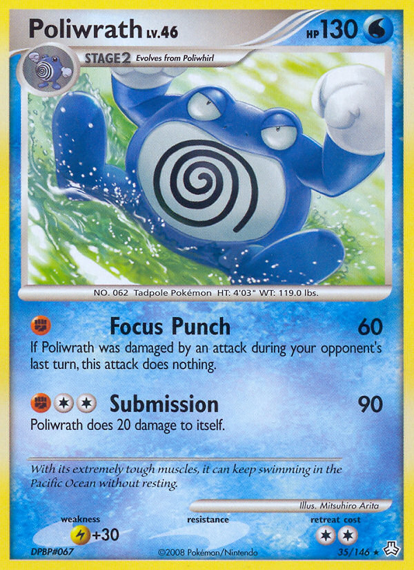 Poliwrath (35/146) [Diamond & Pearl: Legends Awakened] | Exor Games New Glasgow