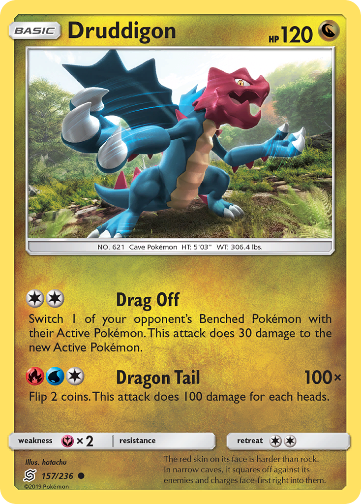 Druddigon (157/236) [Sun & Moon: Unified Minds] | Exor Games New Glasgow