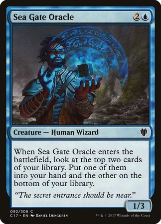 Sea Gate Oracle [Commander 2017] | Exor Games New Glasgow