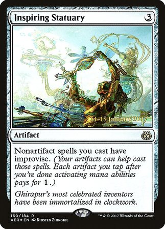 Inspiring Statuary [Aether Revolt Promos] | Exor Games New Glasgow