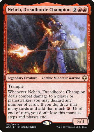 Neheb, Dreadhorde Champion [War of the Spark] | Exor Games New Glasgow
